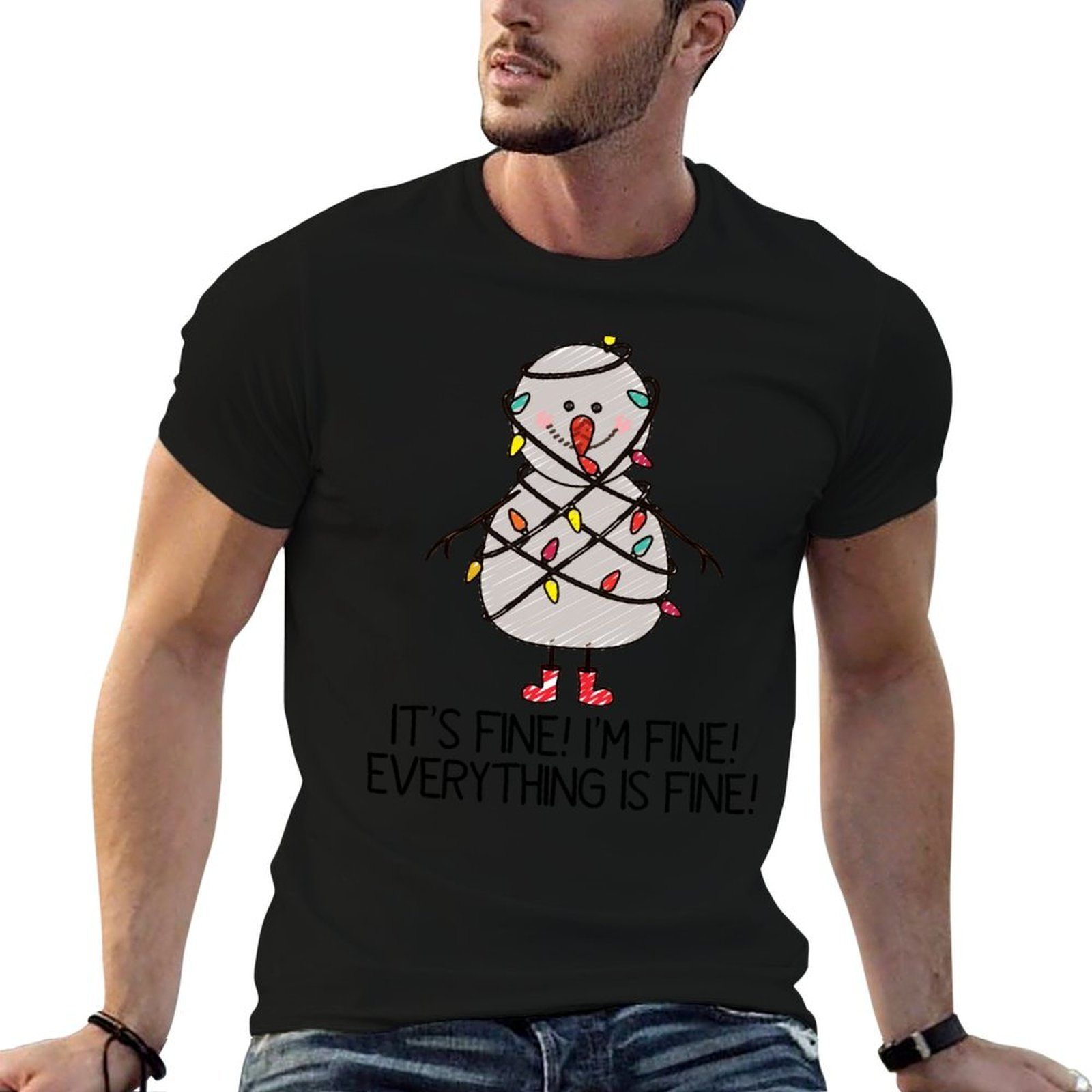 Santa'S Elves Holiday Lighting & Decor Llc - Brzydkie świąteczne swetry - Jestem w