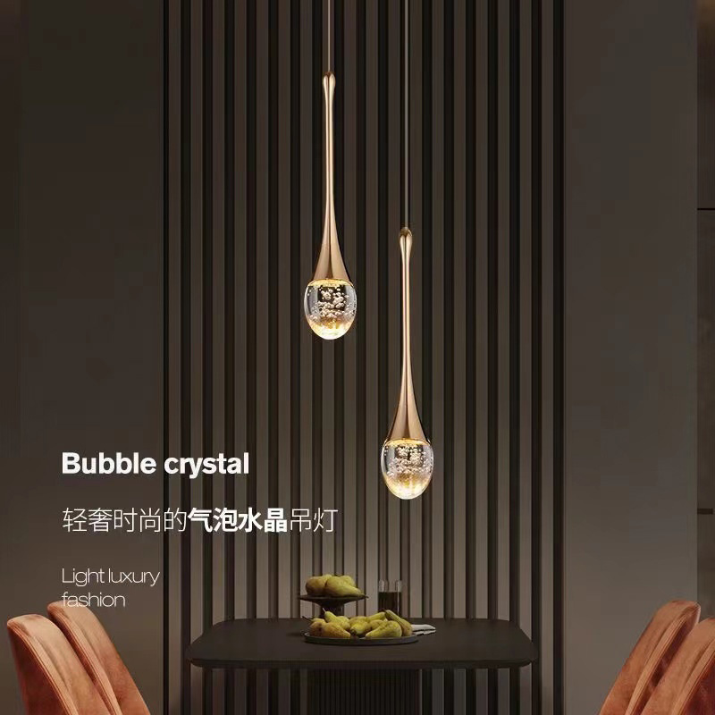 Decor Lighting Online - Nowy kryształowy bańka luksusowy żyrandol salon
