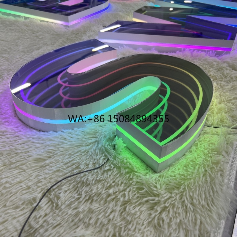 Neon Sign Custom Led - Neonowy Panel LED 3D z Efektem