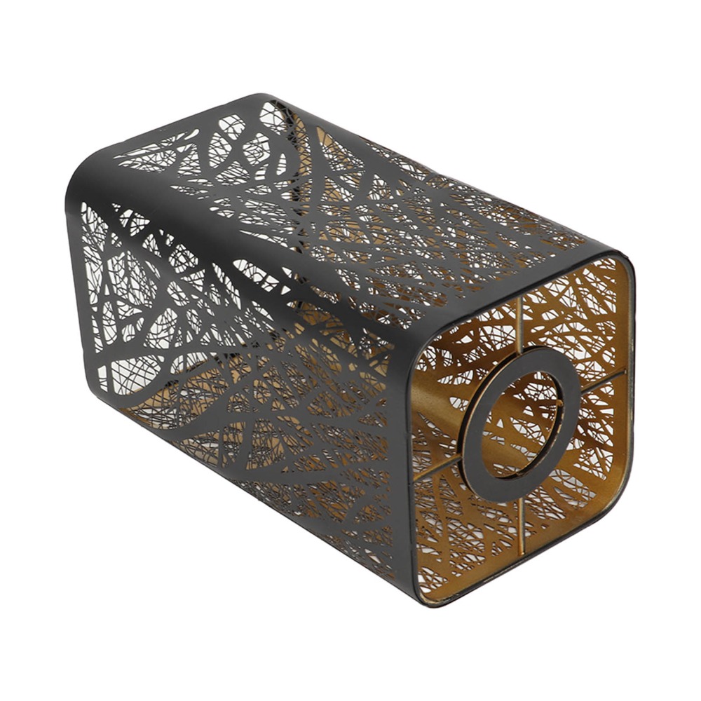 Geometric Lamp Shade - Nowoczesny żelazny abażur z geometrycznym wzorem,