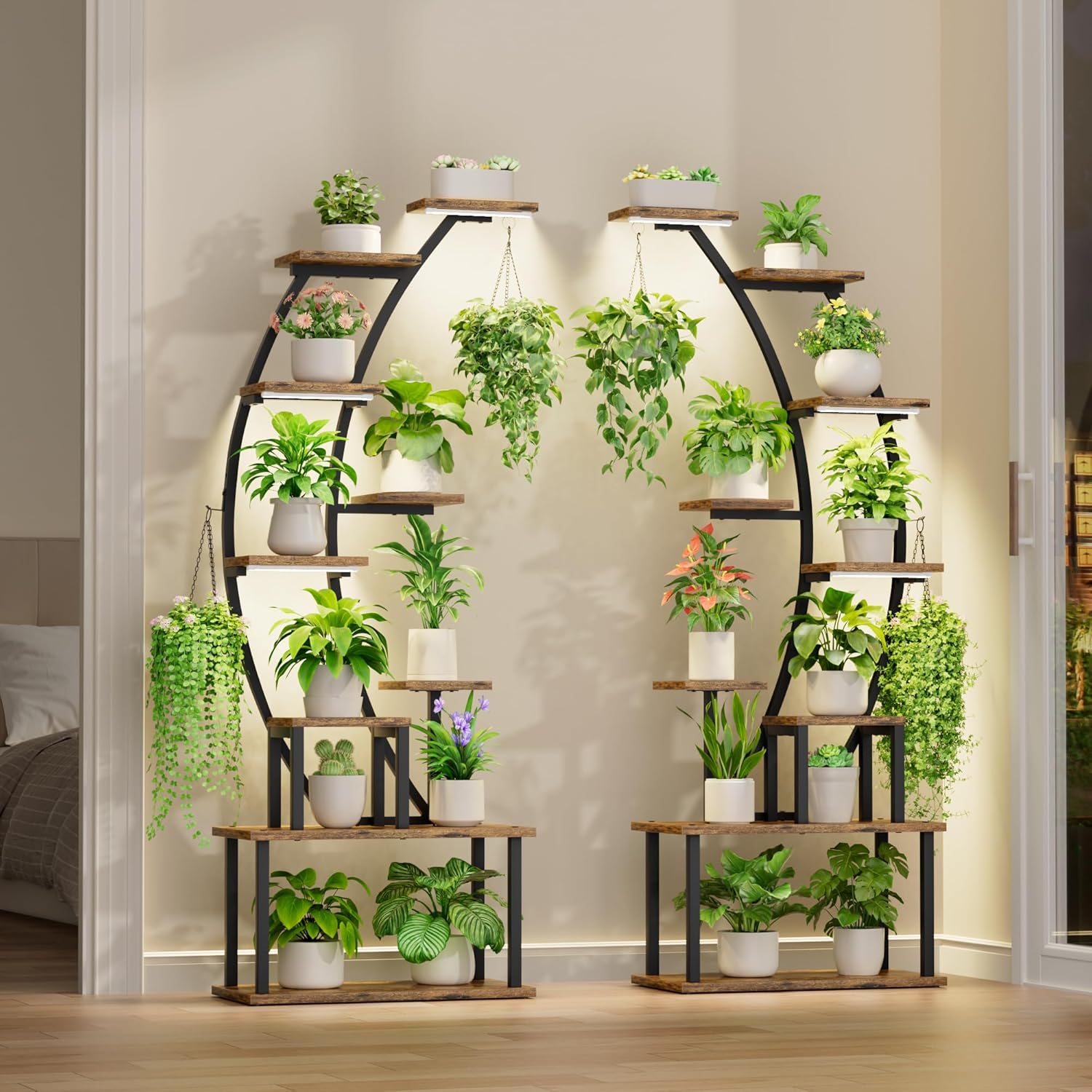 Stojak na rośliny doniczkowe z – Lighting Decoration Stand recenzja i cena