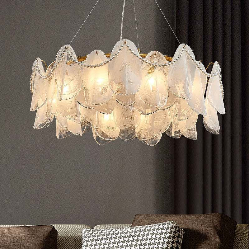 Luksusowe szklane żyrandole la – Lighting Home Decor Items recenzja i cena