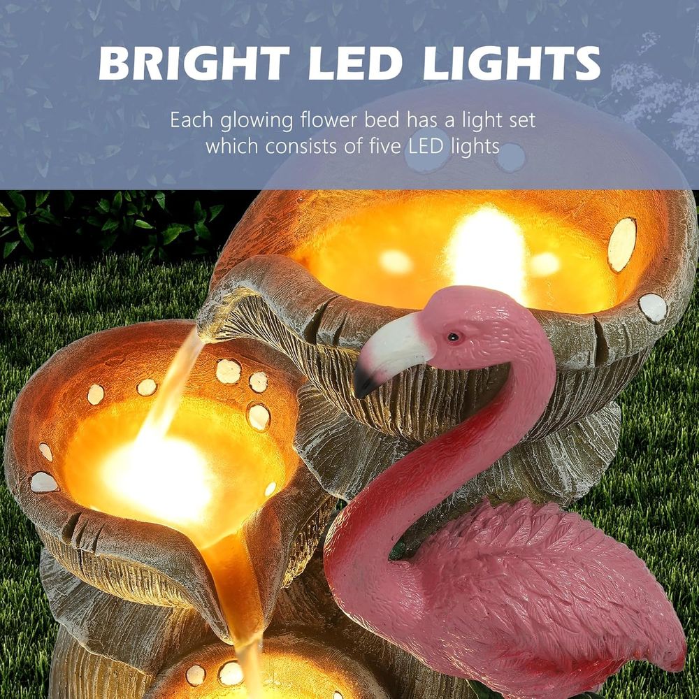 5-poziomowy wodospad ogrodowy  – Lighting Decoration Stand recenzja i cena
