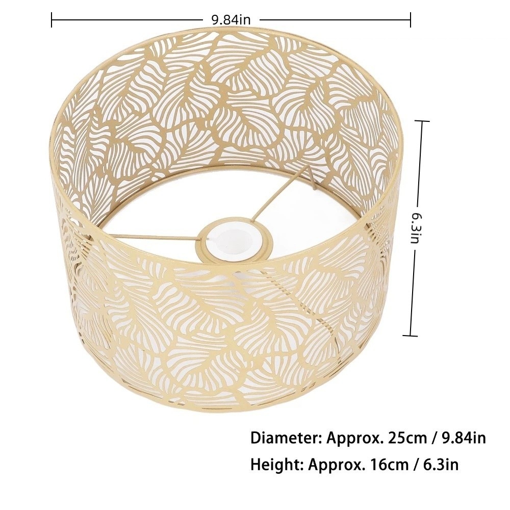 Prosty żelazny abażur z geomet – Geometric Lamp Shade recenzja i cena