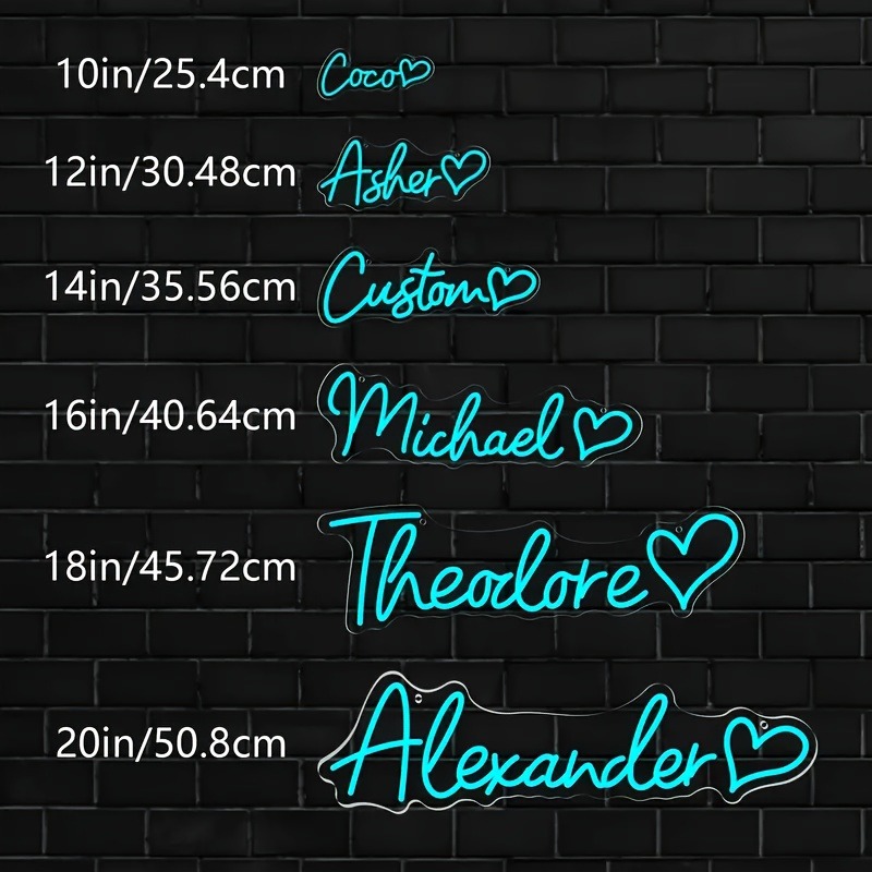 Personalizowany neonowy szyld  – Neon Sign Custom Led recenzja i cena