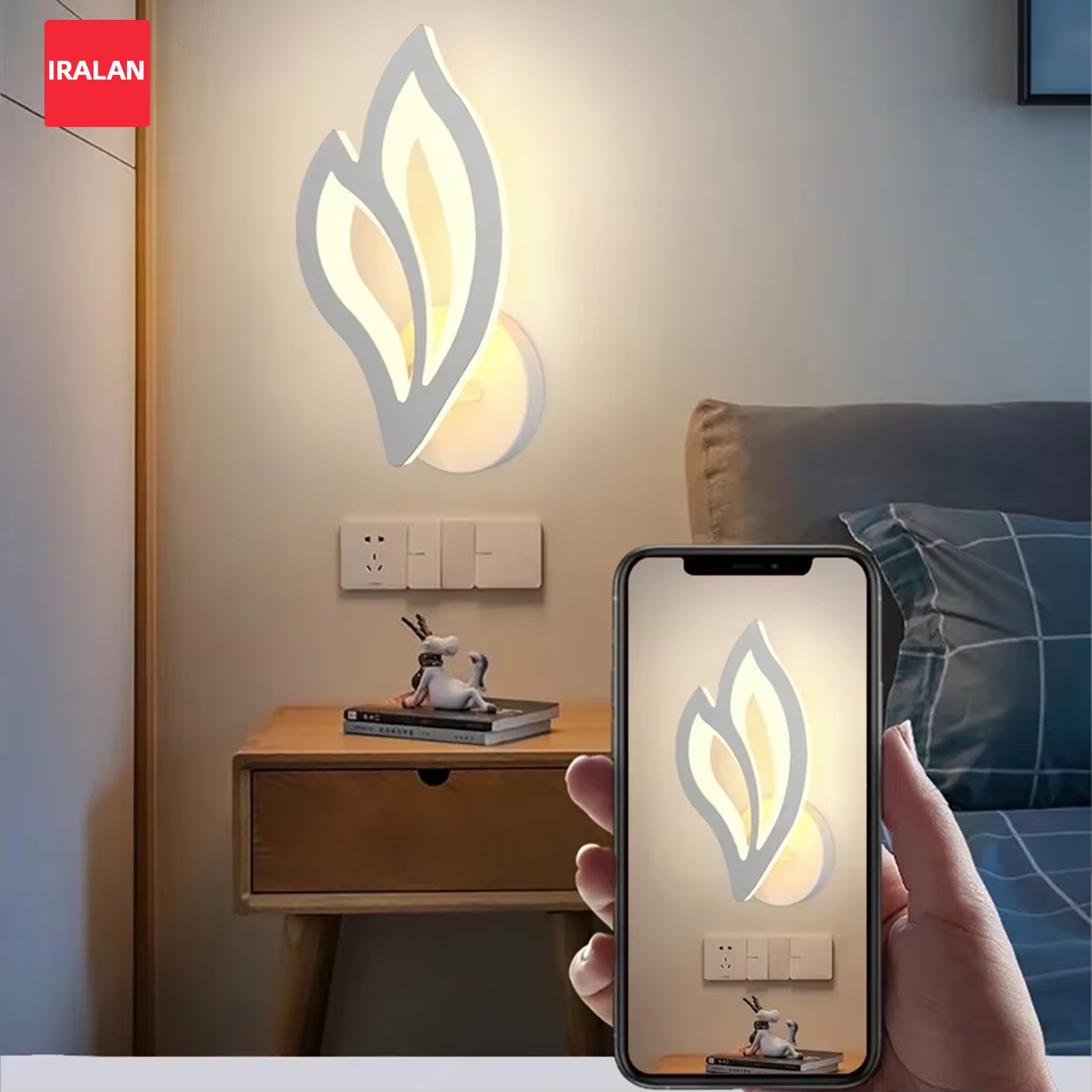 Kreatywna lampa ścienna LED w  – Lighting Home Decor Items recenzja i cena