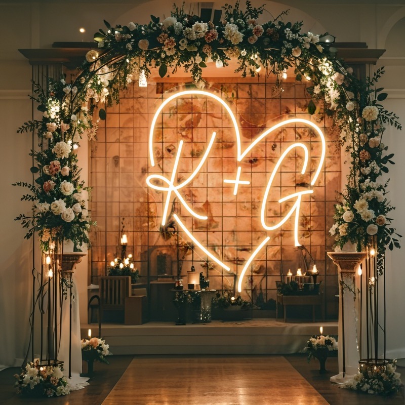 Neon LED w kształcie serca z i – Neon Sign Custom Led recenzja i cena