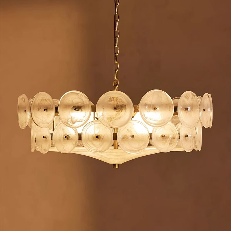 Luksusowe szklane żyrandole oś – Lighting Home Decor Items recenzja i cena
