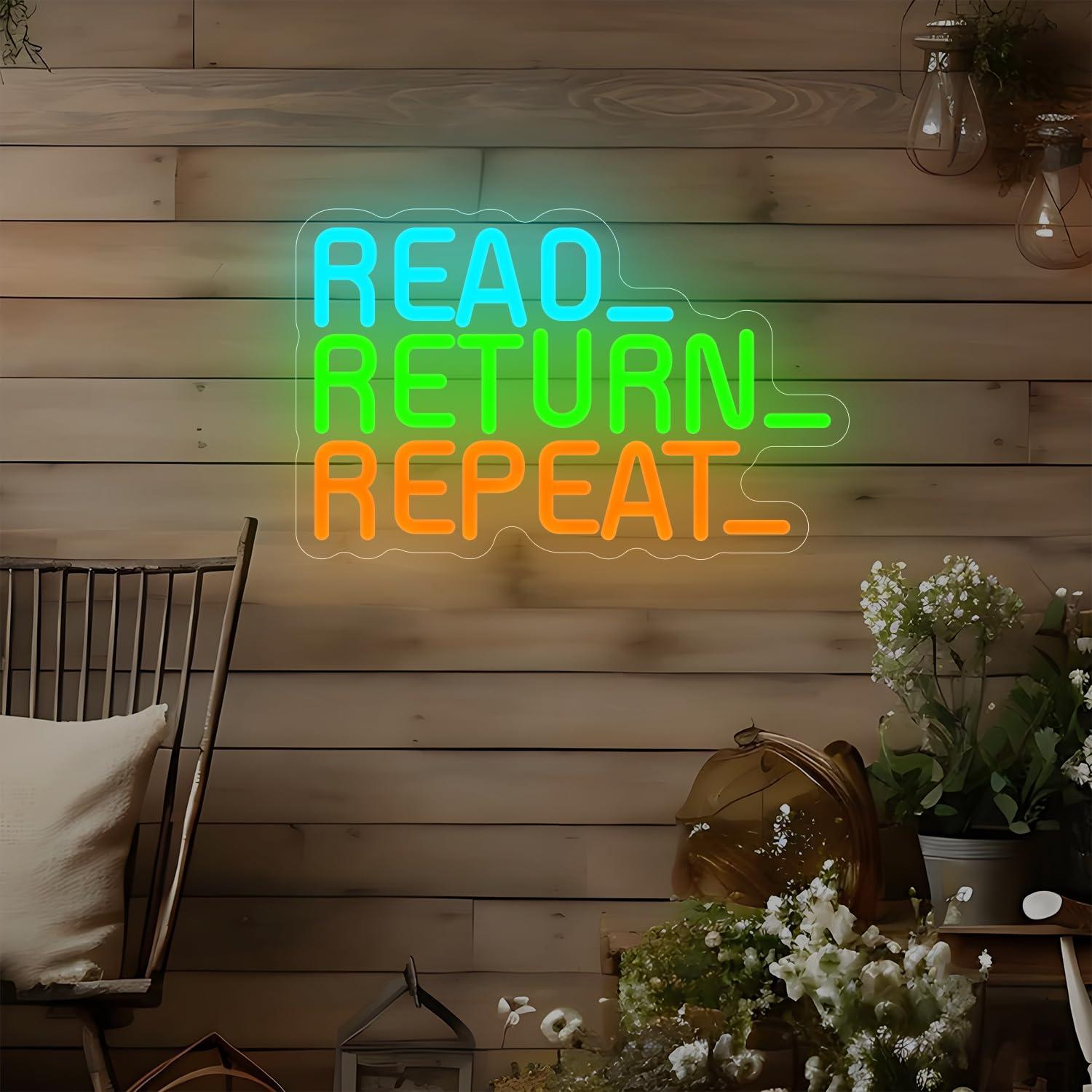 Znak Neonowy Read Return Repea – Decor Lighting Returns recenzja i cena