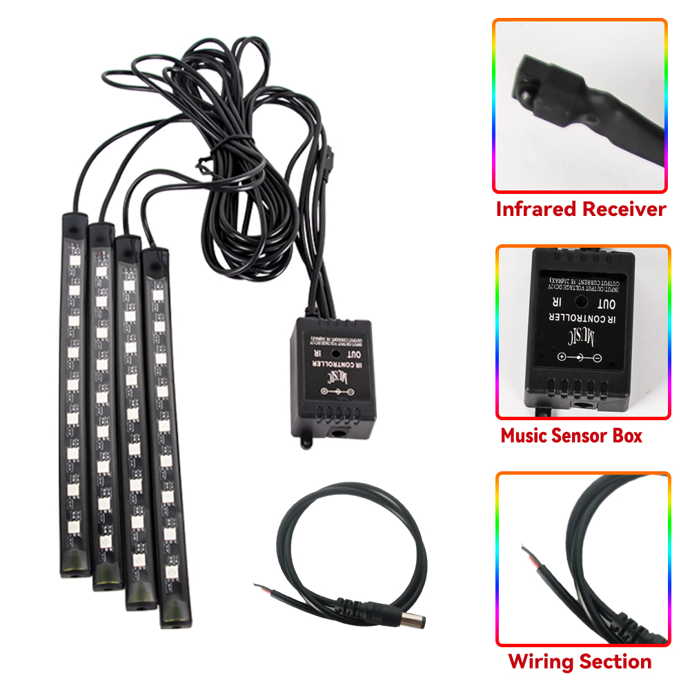 LED Motocykl Samochodowe nastr – Lighting Bolt Decor recenzja i cena