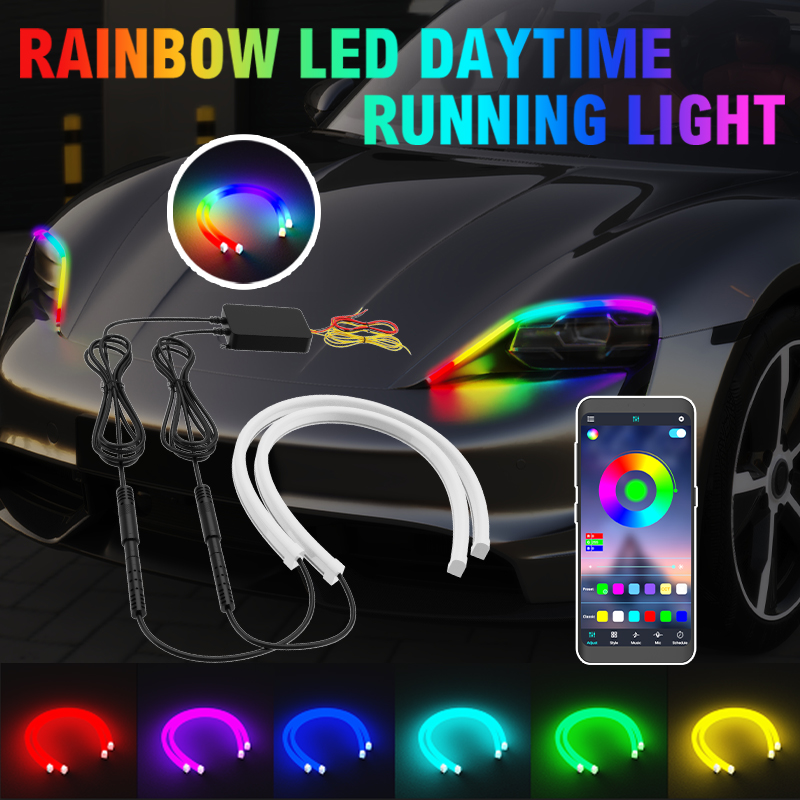 2 SZT. 30/45/60cm LED Światła  – Lighting Bolt Decor recenzja i cena