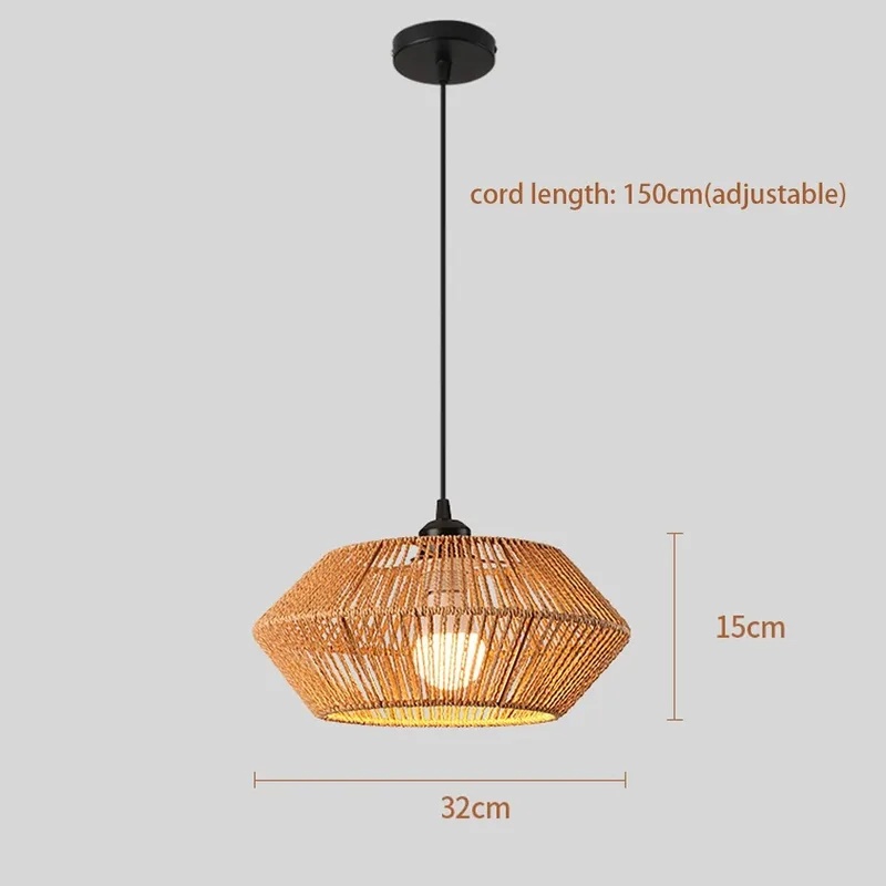 Lampa wisząca w stylu boho z r – Geometric Lamp Shade recenzja i cena