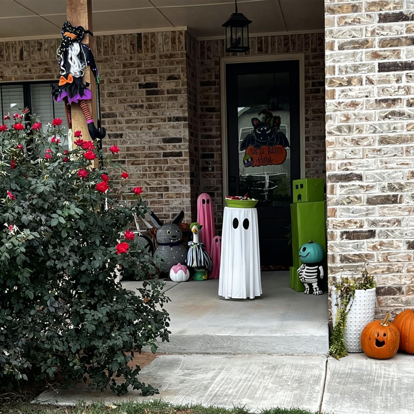 Dekoracje na Halloween, duchy, – Lighting Decoration Stand recenzja i cena
