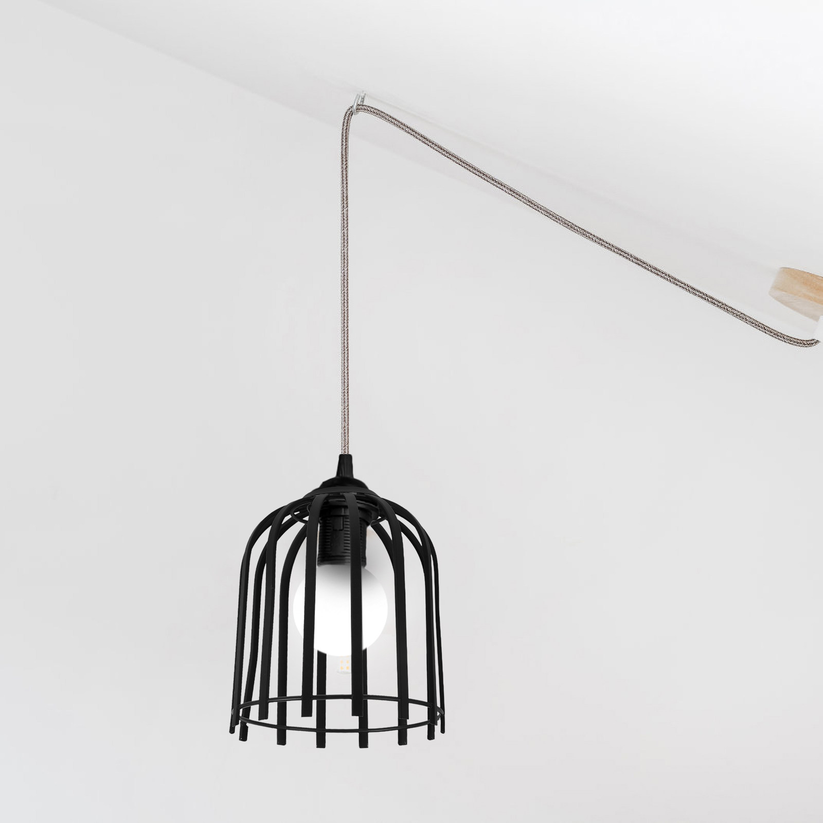 1 szt. Żelazny klosz lampy wis – Geometric Lamp Shade recenzja i cena