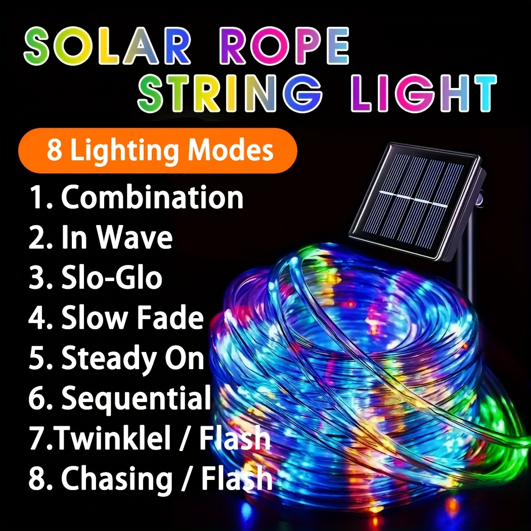Zewnętrzne solarne lampki LED, – Outdoor Lighting Wedding Decor recenzja i cena