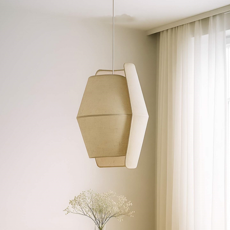 Lampa wisząca Japandi E27, mat – Lighting Home Decor Items recenzja i cena